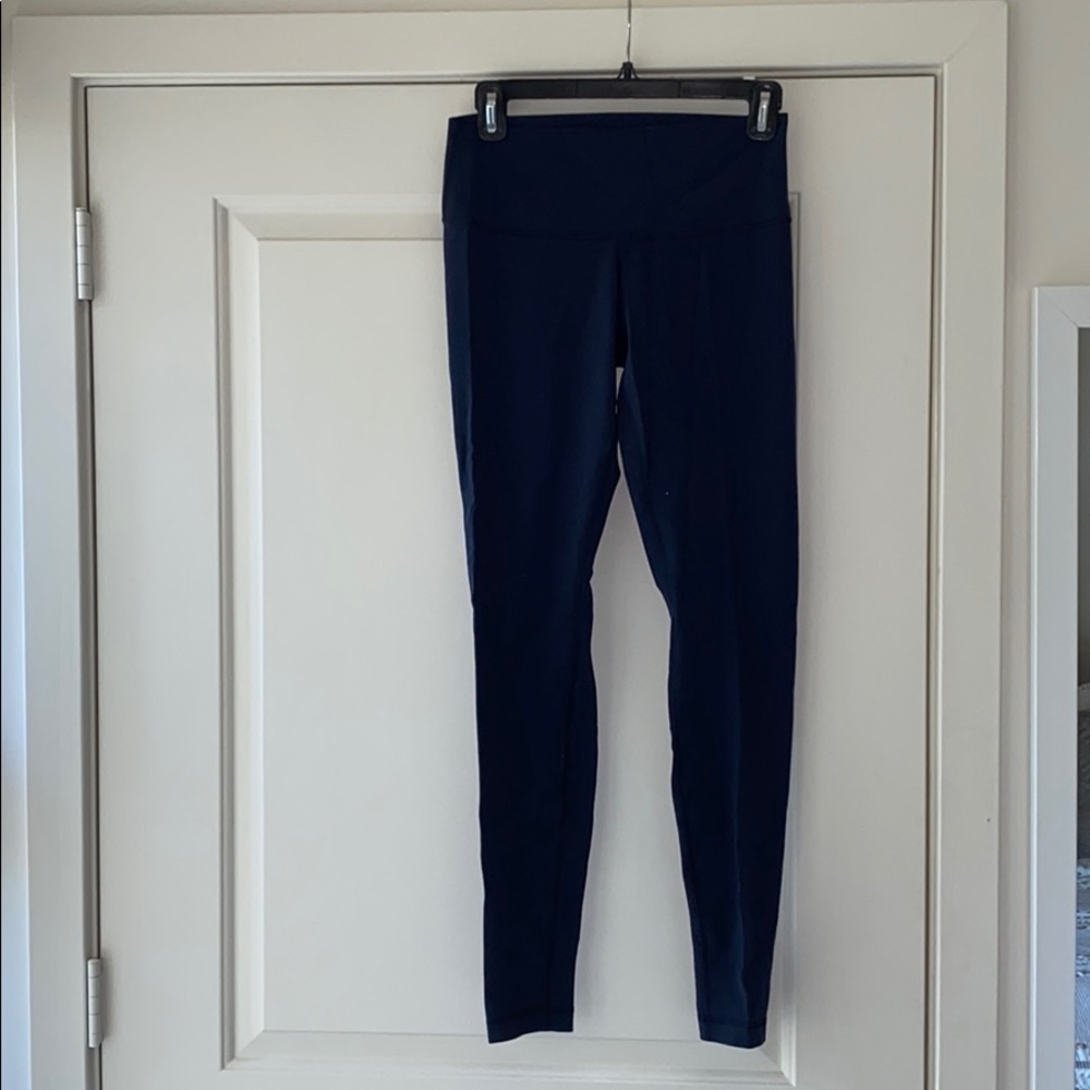 Luluelemon navy leggings